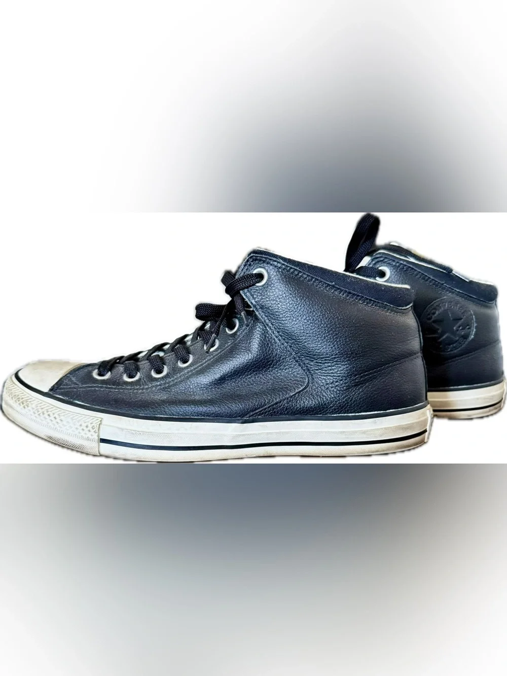 Converse Black High-Top Sneakers - Picture 4 of 6